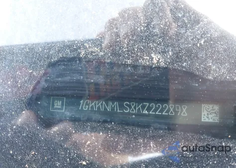 2019 GMC Acadia Slt-1 из США, поврежденный, VIN 1GKKNMLS8KZ222898